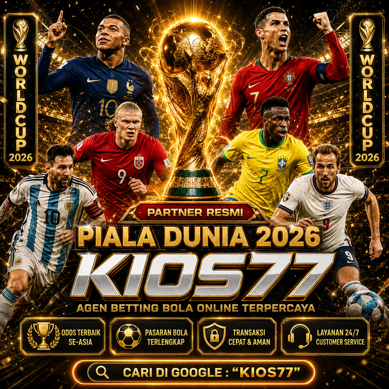 Thumbnail 1 of 3, Poster, KIOS77 | Jelajahi Beragam Game Digital Modern designed and sold by KIOS77.
